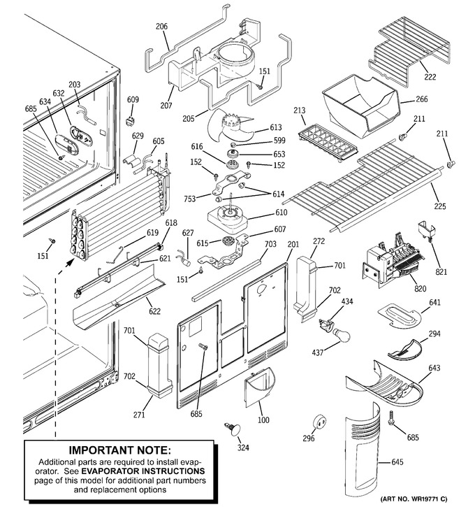 Diagram for PTS22LCSARCC