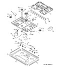 Diagram for 2 - Cooktop