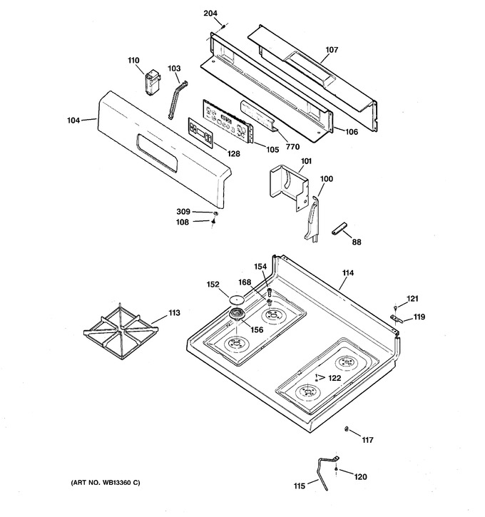 Diagram for JGBP29WEJ3WW