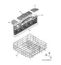 Diagram for 4 - Lower Rack Assembly