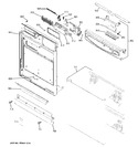 Diagram for 1 - Escutcheon & Door Assembly