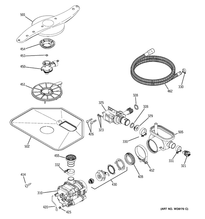 Diagram for GSD6300J10BB