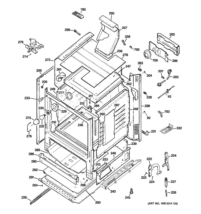 Diagram for JGB900WEK3WW