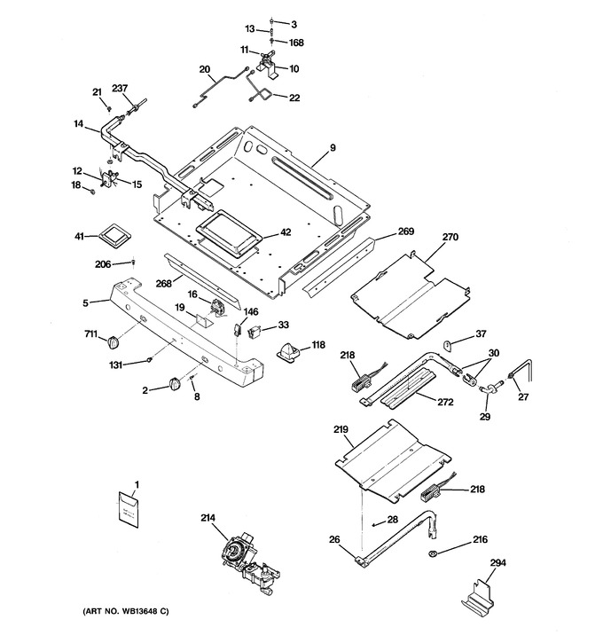 Diagram for JGB928BEK3BB