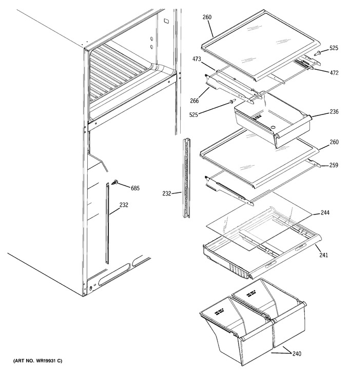 Diagram for DTS18ICSHRWW