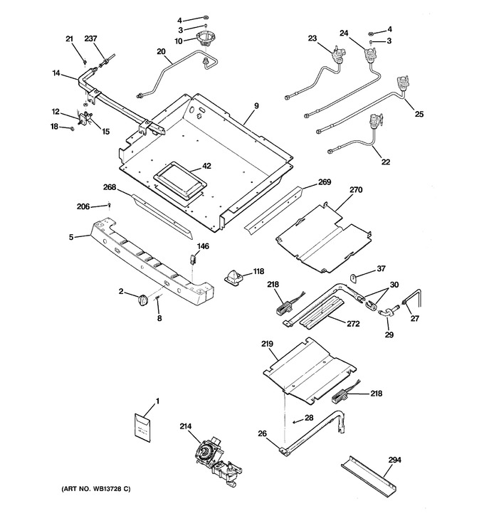 Diagram for JGB908WEK4WW