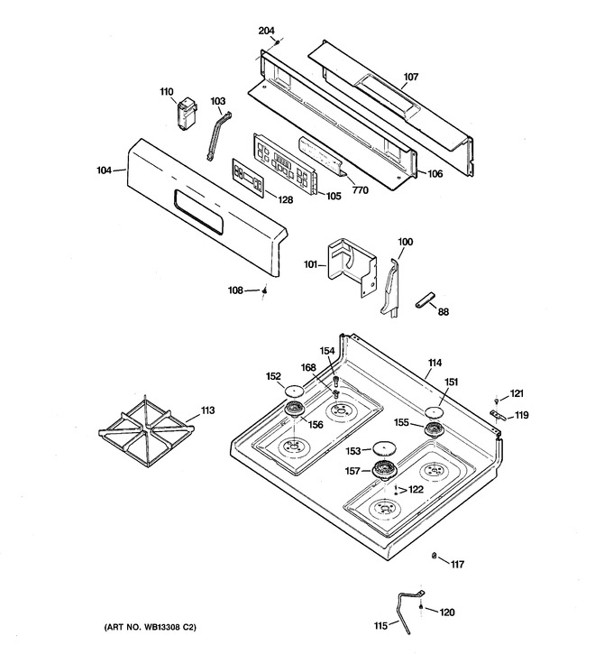 Diagram for JGBP30SEK1SS