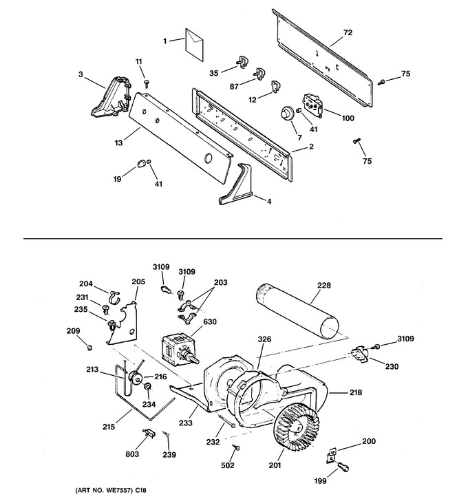 Diagram for DBXR463GD0CC