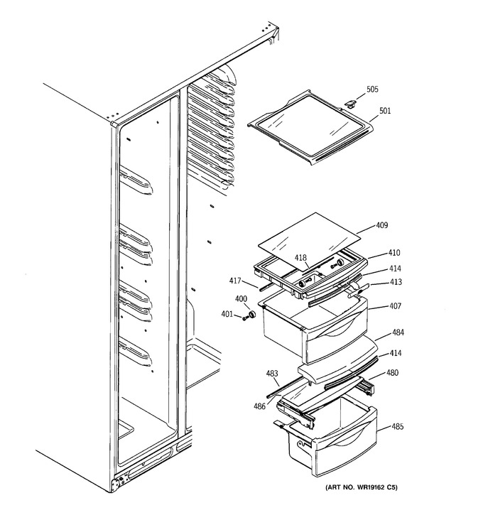 Diagram for GSX25YBSBCWW