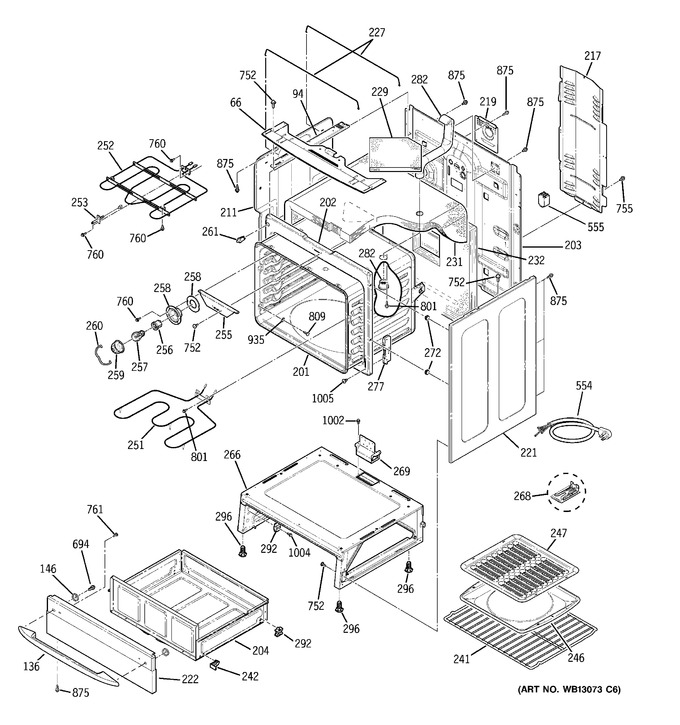 Diagram for JCB800SK1SS