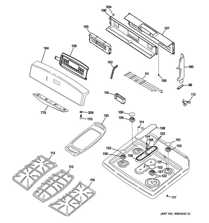 Diagram for JGB908BEK3BB