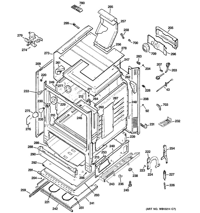 Diagram for JGB908WEK3WW