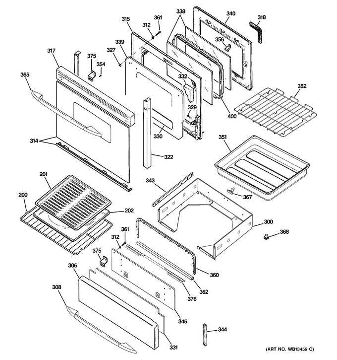 Diagram for JGB918SEK3SS