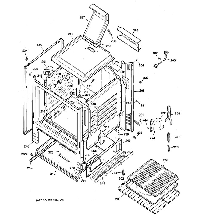 Diagram for JGBS20WEH2WW