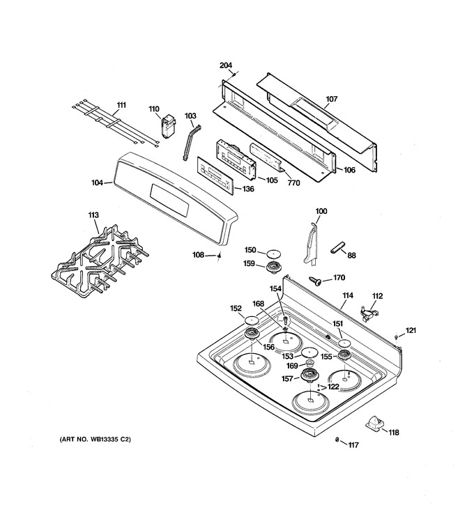 Diagram for JGBP85SEJ2SS