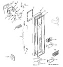 Diagram for 1 - Freezer Door