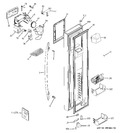 Diagram for 1 - Freezer Door