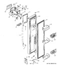 Diagram for 1 - Freezer Door