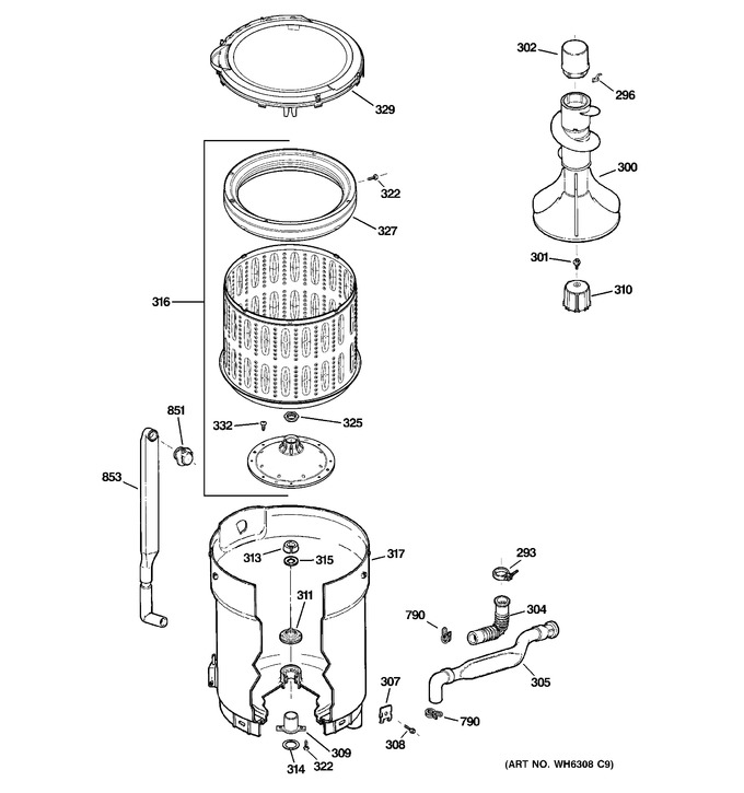 Diagram for WCRD2050D1WC