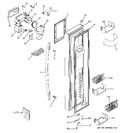 Diagram for 1 - Freezer Door