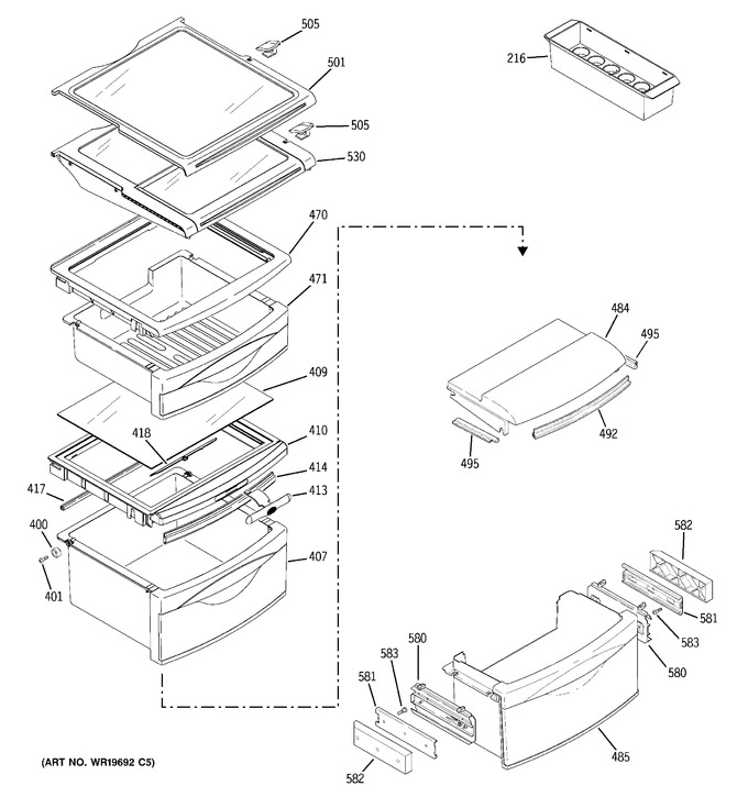 Diagram for RCK23MGMKFCC