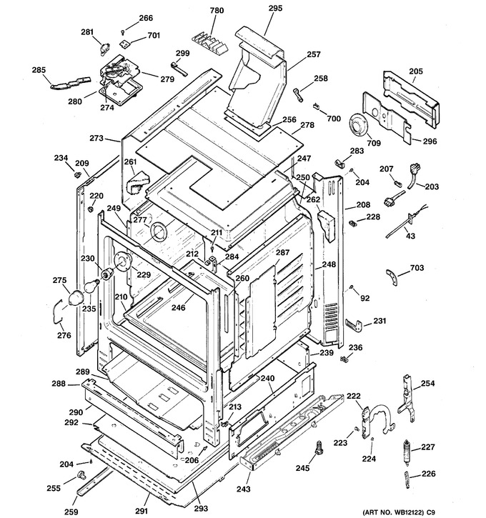 Diagram for JGBP87WEK1WW