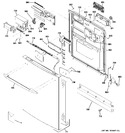 Diagram for 1 - Escutcheon & Door Assembly