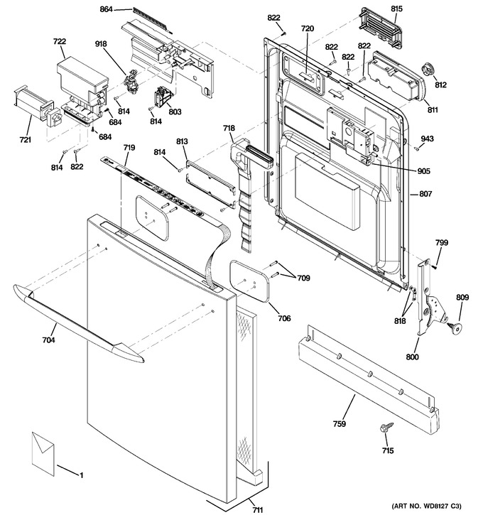 Diagram for PDW9280L00SS