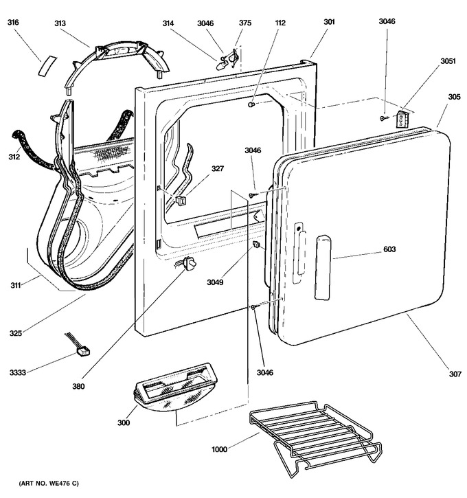 Diagram for DPSB620EC4WW