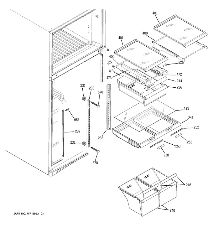 Diagram for GTH18KBRORWW