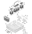 Diagram for 4 - Lower Rack Assembly