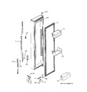 Diagram for 1 - Freezer Door