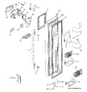 Diagram for 1 - Freezer Door