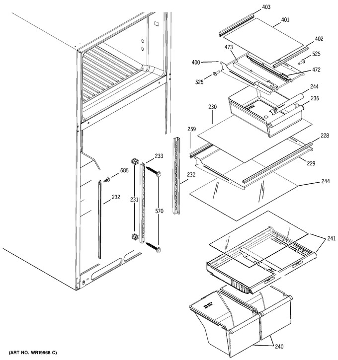 Diagram for STS18ZCPRRWW