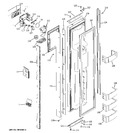 Diagram for 1 - Freezer Door