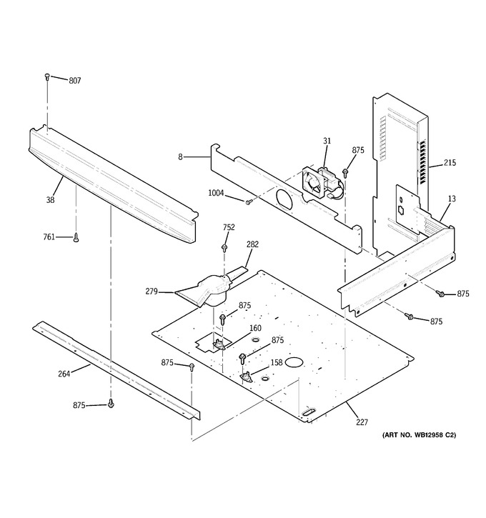 Diagram for ZET3058WH2WW