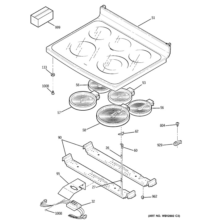 Diagram for JCB905WJ2WW