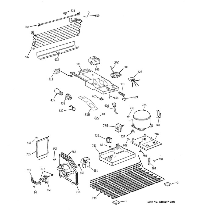 Diagram for GTT17HBSERWW