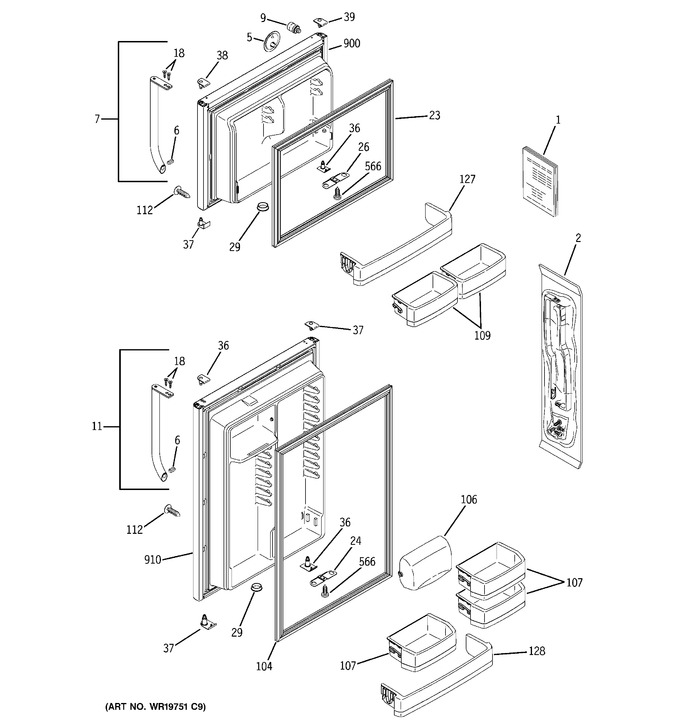 Diagram for GTS18SHSLRSS