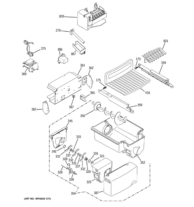 Diagram for GCR23YLRDWW