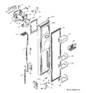 Diagram for 1 - Freezer Door