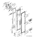 Diagram for 1 - Freezer Door