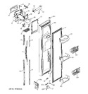 Diagram for 1 - Freezer Door