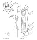 Diagram for 1 - Freezer Door