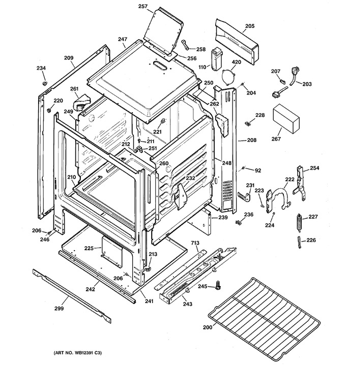 Diagram for RGB508PEH3WH