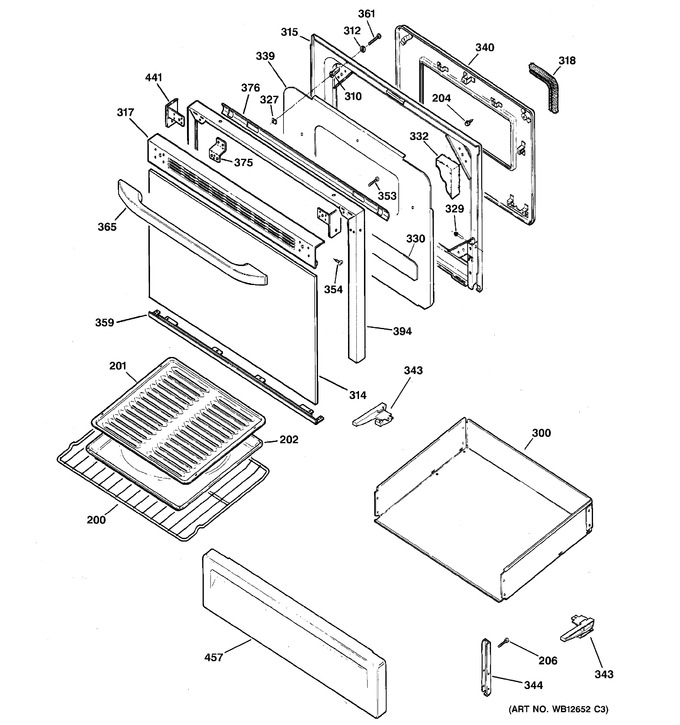 Diagram for RGB740BEH7WH