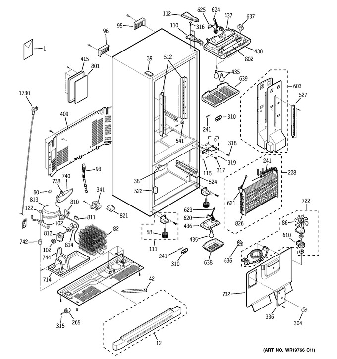 Diagram for GBS22HCRABB