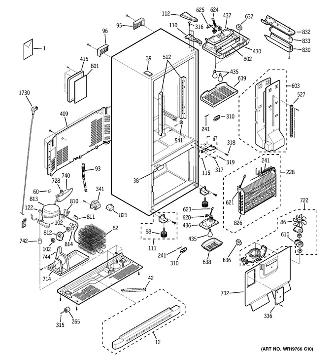 Diagram for PDW22SCRBRSS