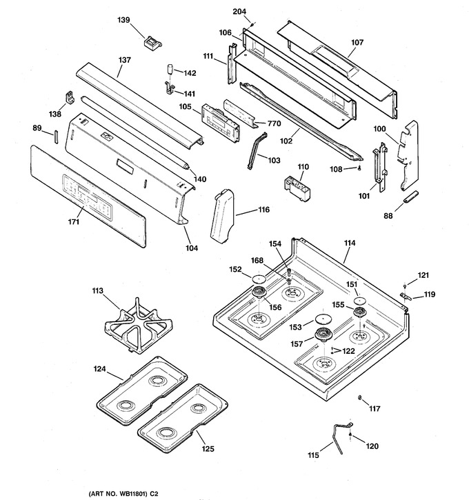 Diagram for JGBP85WEB1WW