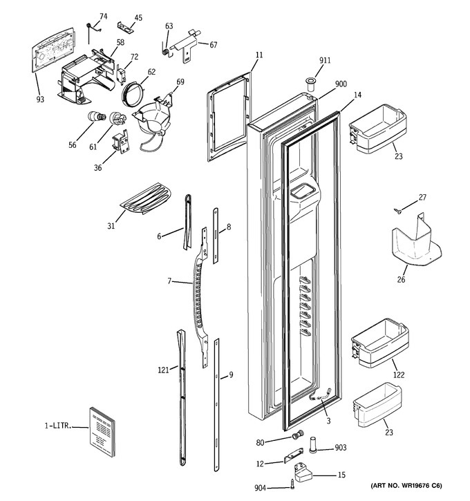 Diagram for GCR23UDPDWW